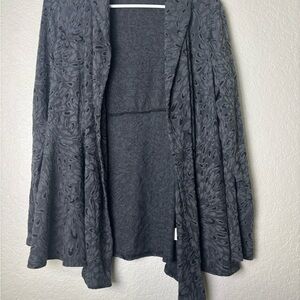 Cut Loose Charcoal Gray Women's Cardigan
